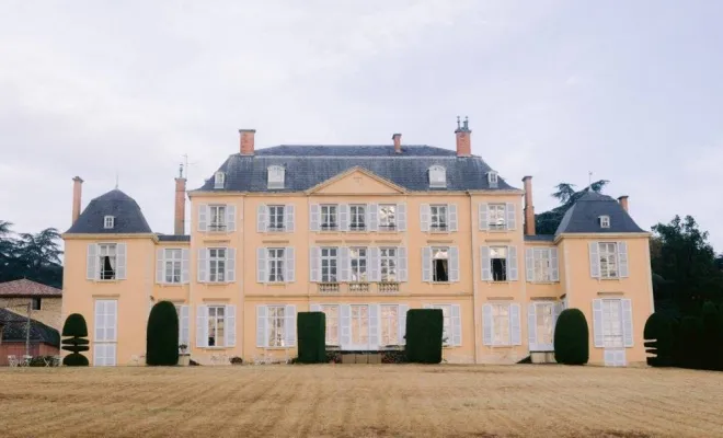 Blandine et Thibault - Château de Saint Trys - Rhône, Bourgoin-Jallieu, Mélanie Orsini